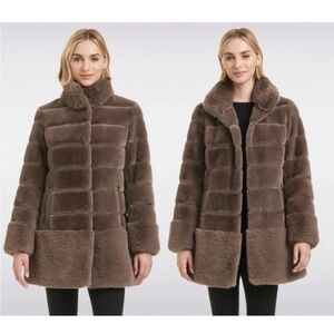 Jones New York Chocolate Teddy Jacket